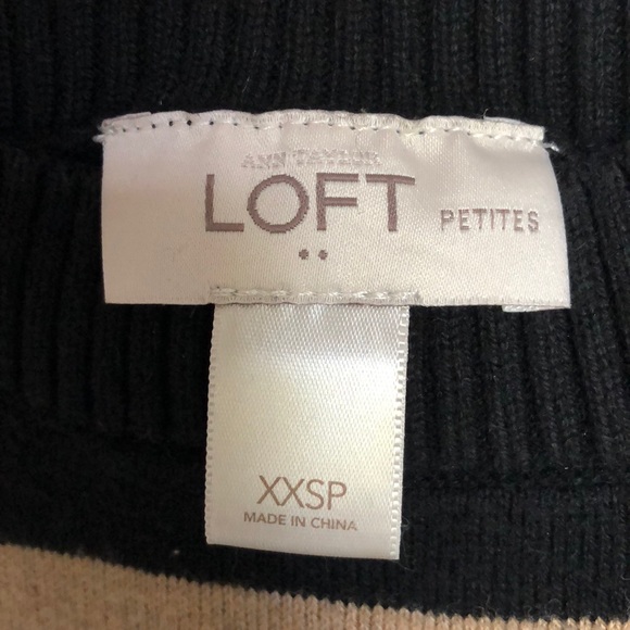 Loft XXSP Petite Sweater - Picture 3 of 3
